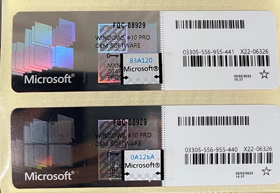 New Version Windows 11 Professional Sticker FQC-10528 Online Activation License Label