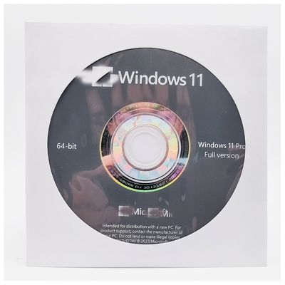 Original Win 11 Pro OEM 64 Bit DVD，English，Korean， Russian，French，Germany，Italian Language Version