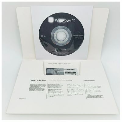 Original Win 11 Pro OEM 64 Bit DVD，English，Korean， Russian，French，Germany，Italian Language Version