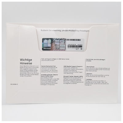 Microsoft Windows 11 Pro 64-Bit German DVD OEM System Builder Pack for New PC