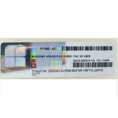 Win 11 Pro License Sticker پشتیبانی از زبان های مختلف ایتالیایی، کره ای، انگلیسی