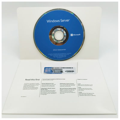 ویندوز سرور 2022 داتا سنتر OEM (انگلیسی) ، Hyper-V Virtualization، مجوز 16 هسته ای، داتا سنتر و راه حل های ابری