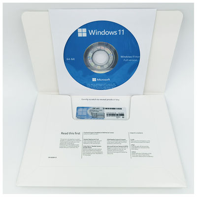Win 11 Home Windows نرم افزار OEM 64 بیت DVD خرده فروشی فعال سازی آنلاین Microsoft گواهینامه