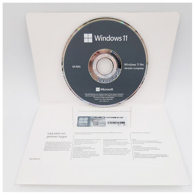 نسخه اصلی ویندوز 11 پرو OEM CD کلید اسپانیایی زبان بسته شامل