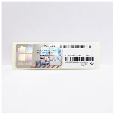 کلید CD اصلی ویندوز 11 پرو OEM لایسنس دیجیتال مادام العمر نسخه کامل 32*64 بیت فرکانس حافظه ویدئویی 15000 مگاهرتز