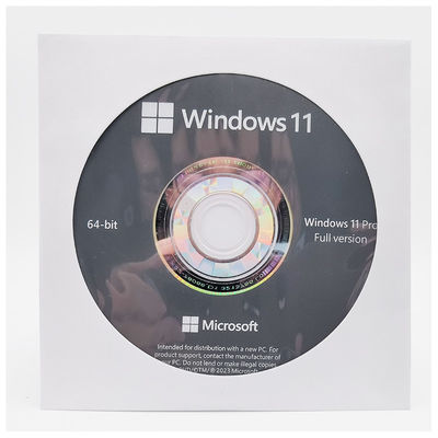 Microsoft Windows 11 Pro OEM DVD انگلیسی مجوز سازنده سیستم قانونی برای یک رایانه شخصی