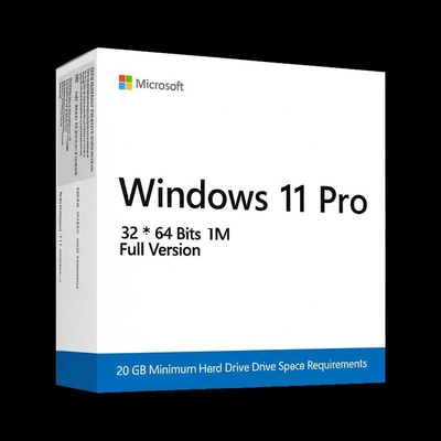 ویندوز 11 پرو OEM 32 * 64 بیت نسخه کامل با حداقل فضای هارد دیسک 20 گیگابایت و آماده ارسال بلافاصله