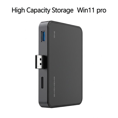 حافظه با ظرفیت بالا جعبه USB Win11 pro با فضای دیسک سخت 16 گیگابایتی و دستگاه ذخیره سازی 64 گیگابایتی یا بزرگتر